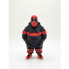 Renibo Deadpool Sweatshirt'lü Şişman Tasarım Figür / Biblo/süper Kahraman/dekor