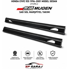 EP Garaj Otomotiv Honda Cıvıc Ies 1996-2001 Model Sedan Uyumlu Mugen Sağ Sol Marşpiyel Takımı