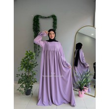 Yüsra Collection Erva Abaya Tesettür Elbise
