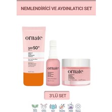 Ornate Peptit Serum, Nemlendirici ve Ton Eşitleyici Cilt Bakım Seti