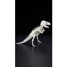Staau Çocuk 3D Dinozor Iskelet Puzzle – Kur Birleştir Eğitici Dinozor Maketi ve Iskelet Yapbozu - T-Rex