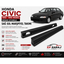 EP Garaj Otomotiv Honda Civic 1992-1995 Model Hatchback Uyumlu Sağ Sol Marşpiyel Takımı
