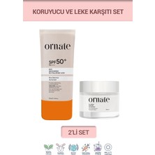 Ornate Leke Karşıtı ve SPF50+ Güneş Koruyucu Cilt Bakım Seti