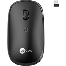 Zemira Lecoo WS209 1600DPI 6 Tuşlu Dual Mod 2.4ghz Wifi+ Bluetooth, Edilebilir, Windows, Lin