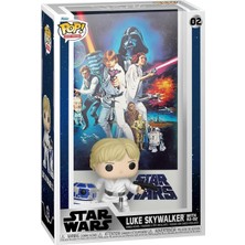 Funko Deluxe Pop Figür - Movie Poster: Star Wars: A New Hope - Luke With R2-D2