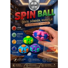 Vittuc Spinner Ball - Bastıkça Dönen Rulmanlı Viral Stres Topu