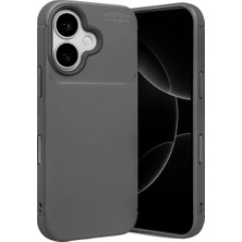 Aslanoğlu Store Newface Apple Iphone 17 Auto Focus Karbon Kapak - Gri