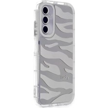 Aslanoğlu Store Newface Samsung Galaxy A25 5g Kılıf Reflexion Desenli Kapak - Desen 10