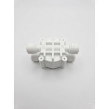 Veluda Su Arıtma Sistemleri Su Arıtma Cihazı 6mm Shut Off Valf 4 Yollu Quick Vana Şatof