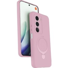 Aslanoğlu Store Newface Xiaomi Redmi 15 4g Regal Magsafe Standlı Kapak - Açık Pembe