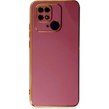 Magicool Newface Xiaomi Redmi 10C Kılıf Volet Silikon - Kırmızı