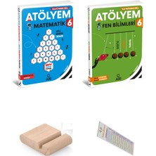 Arı Yayıncılık 6.sınıf Matematik Fen Bilgisi Atölyem 2027 Maarif Model +Telefon Tutucu +Çözüm Ayracı