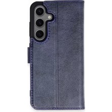 Aslanoğlu Store Newface Samsung Galaxy S24 Plus Kılıf Trend S Plus Kapaklı Kılıf - Lacivert