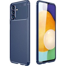 Aslanoğlu Store Newface Samsung Galaxy A36 Kılıf Auto Focus Karbon Kapak - Lacivert