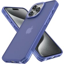 Aslanoğlu Store Newface Apple Iphone 15 Pro Kılıf Elegant Kapak - Açık Mavi