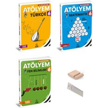 Arı Yayıncılık 6.sınıf Türkçe Matematik Fen Bilgisi Atölyem 2027 Maarif Model +Telefon Tutucu +Çözüm Ayracı