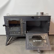 Flame Stove FS-334 Kamp Yatay Fırınlı  Kuzine