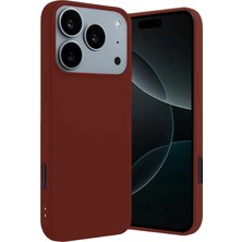 Ankaverse®   iPhone 17 Pro Max First Silikon - Bordo