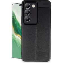 Aslanoğlu Store Newface Vivo V30 Lite 4g Kılıf Auto Focus Kapak - Siyah