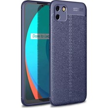 Aslanoğlu Store Newface Realme C11 Kılıf Auto Focus Kapak - Lacivert
