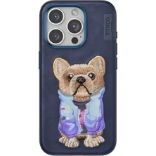 Aslanoğlu Store Venco Apple Iphone 15 Pro Max Cute Desenli Kapak - Lacivert