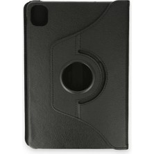 Aslanoğlu Store Newface Xiaomi Pad 6 Kılıf 360 Tablet Deri Kılıf - Siyah