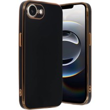 Aslanoğlu Store Newface Apple Iphone 16E Kılıf Volet Silikon - Siyah
