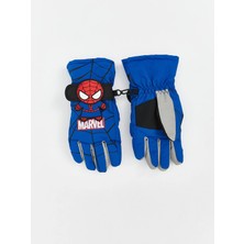Lc Waikiki Yeni Sezon Spider-Man Baskılı Erkek Çocuk Kar Eldiveni