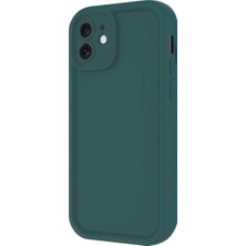 Aslanoğlu Store Newface Apple Iphone 11 Kılıf Viera Silikon - Koyu Yeşil
