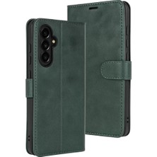 Aslanoğlu Store Newface Samsung Galaxy A17 5g Trend S Plus Kapaklı Kılıf - Yeşil