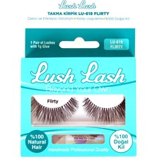 Lush Lash Doğal Kıl Takma Kirpik LU-619 Flirty