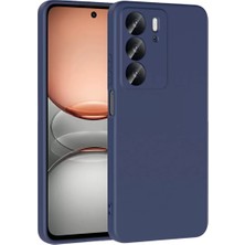 Aslanoğlu Store Newface Realme C75 4g First Silikon - Lacivert