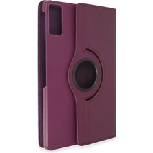 Aslanoğlu Store Newface Xiaomi Redmi Pad Kılıf 360 Tablet Deri Kılıf - Mürdüm