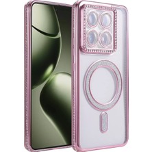 Aslanoğlu Store Newface Xiaomi Mi 14T Pro Joke Simli Magneticsafe Kılıf - Pembe