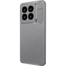Aslanoğlu Store Newface Xiaomi Mi 15 Kılıf Auto Focus Karbon Kapak - Gri