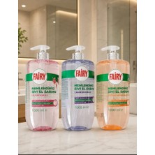 Fairy Faıry Sıvı El Sabunu 3 'lü Set ( Lilyum 1000 ml + Lavanta 1000 ml + Bodrum Mandalinası 1000 ml )