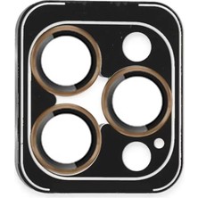 Aslanoğlu Store Joko Apple Iphone 16 Pro Max Pvd Metal Kamera Lens - Gold