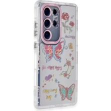 Aslanoğlu Store Newface Samsung Galaxy S23 Ultra Kılıf Reflexion Desenli Kapak - Desen 8