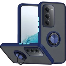 Aslanoğlu Store Newface Xiaomi Redmi 15 4g Montreal Yüzüklü Silikon Kapak - Lacivert