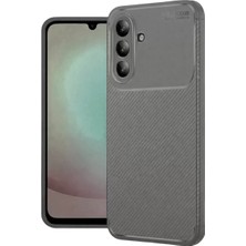 Aslanoğlu Store Newface Samsung Galaxy A56 Kılıf Auto Focus Karbon Kapak - Gri