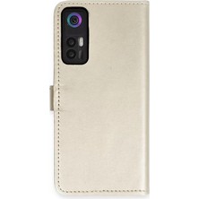 Aslanoğlu Store Newface Tcl 30 Kılıf Trend S Plus Kapaklı Kılıf - Gold