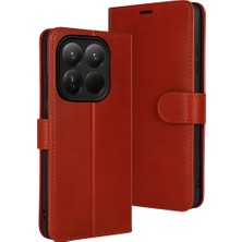 Aslanoğlu Store Newface Xiaomi Mi 15T Trend S Plus Kapaklı Kılıf - Kırmızı