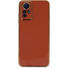 Aslanoğlu Store Newface Xiaomi Redmi Note 12S Kılıf Volet Silikon - Kırmızı