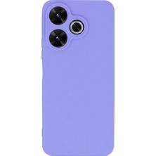 Aslanoğlu Store Newface Xiaomi Redmi 13 4g Kılıf First Silikon - Lila