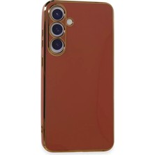 Aslanoğlu Store Newface Samsung Galaxy S24 Plus Kılıf Volet Silikon - Kırmızı