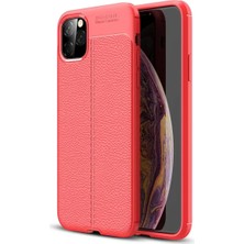 Aslanoğlu Store Newface Apple Iphone 11 Pro Kılıf Auto Focus Kapak - Kırmızı
