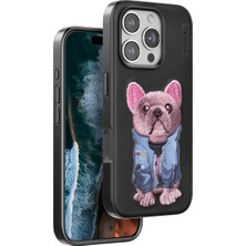Aslanoğlu Store Venco Apple Iphone 16 Pro Cute Desenli Kapak - Siyah