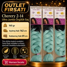 Matra 3 Paket / Afrika Örgüsü ve Rasta Için Sentetik Ombreli 2/14