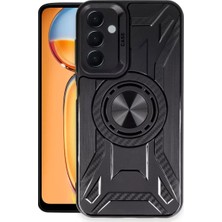 Aslanoğlu Store Newface Samsung Galaxy A05S Kılıf Lincoln Silikon - Siyah