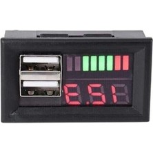 Odea Voltmetreli Akü Kapasite Göstergesi, USB Çıkışlı